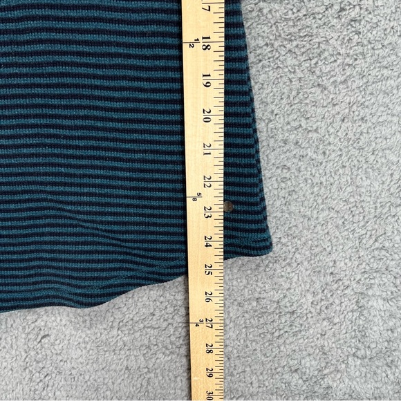 Eddie Bauer T-Shirt Long Sleeve Striped Blue Women Size Large - Picture 6 of 7